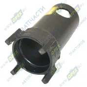 Ключ ступичный (4 усов) ф64 гайки хвостовика КПП/редуктора М44х1,5 Scania (4-ре шпонки)