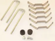 Ремкомплект возвратной пластины суппорта (12 деталей) WABCO 19.5 " /22.5" Double Piston (M2930078) WABCO (1970-2021)