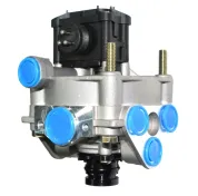 Кран модулятор ABS Правый электрическое соединение : М27х1 , по 3 отверстия выхода 2