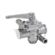 Кран разобщительный (запорный) Резьба входа : М22х1,5 МАЗ,Камаз,УРАЛ,КрАЗ, BPW, DAF, IVECO, MAN, MB, RVI, SCANIA, Schmitz, VOLVO SCANIA P-, G-, R-, T