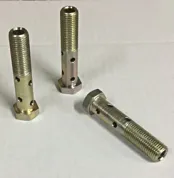 Болт-штуцер С/И М14х65х1,5 Р=33 К=19 перепускной 8отв., соедин.топл.трубок