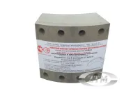 Накладка тормозная (205х180) КамАЗ передняя (12 отв.) а/м до 2013г