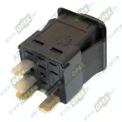 Выключатель-кнопка 12v 4контакта обогрева зеркала ГАЗ,ЗИЛ,УАЗ