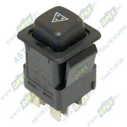 Выключатель-кнопка 24v 4конт. знака автопоезда КАМАЗ (ЕВРО)