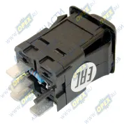 Выключатель-кнопка плафонов КАМАЗ (ЕВРО) 24v 4 контакта