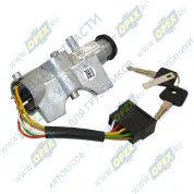 Выключатель (замок) зажигания L=140; фишка 5 плоских клемм, с ключами Газель,Соболь,ГАЗон,Бизнес,Некст