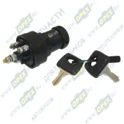 Выключатель (замок) зажигания 4 конт.под гайку 12v /ГАЗ.УАЗ.ПАЗ/