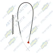 Трос L=1350 управления подачей топлива (аварийной остановки ДВС) МТЗ-1221/1523