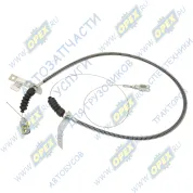 Трос газа ф8 L=2158 в оплетке с пружиной и наконеч.(Привод гибкий)