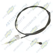 Трос (газа) акселератора ф7 L=2000 в оплетке с наконечниками УАЗ-3741,2206,452 (дв.УМЗ-4213,ЗМЗ-4091) инжектор
