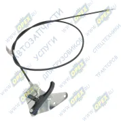 Трос (привод) замка капота Газель Некст в сборе