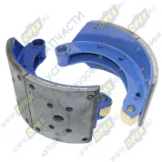 Колодка тормозная МАЗ задняя (комплект 2 шт.) правая/левая (АВS) (220х410)