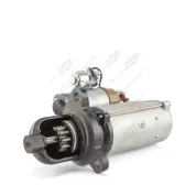 Стартер 24В z=10 модуль-3,75 КАМАЗ ЕВРО-2 (крепеж 3 болта) 9кВт редукторный, доп.реле плавного включения