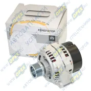 Генератор 14в ГАЗ (дв.ЗМЗ-406,40524.10,40904; Евро 3) ф50 h=40 поликлин.ремень