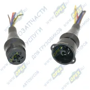 Колодка разъема заднего фонаря с проводом (2 части мама/папа)