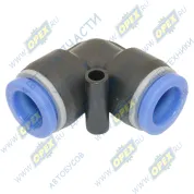 Фитинг (угольник); трубка ф12/12мм (цанга)