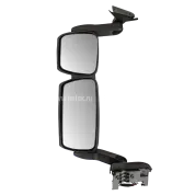 Зеркало двойное левое в сборе с кронштейном с подогревом и эл.регулировкой EuroCargo/Stralis/Tector/Trakker ('06-) / {799х424х287} IVECO Eurocargo III