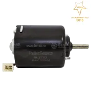 Электродвигатель (мотор) 12В,40Вт,6,5А,3000об) отопителя ГАЗ,ЗИЛ,ПАЗ ф77 L=139 фишка 2 плоск.клеммы