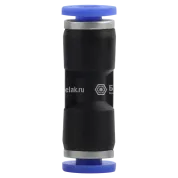 Фитинг (штуцер) прямой; трубка ф16/ф16мм (цанга)