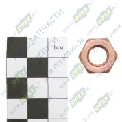 Гайка ГОСТ-5927-70(DIN 934) М10х1,25 h=8 К=17 (омедненная) кл.пр 10.0