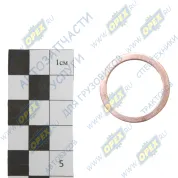 Шайба плоская медная ф22х28х1 пробки