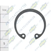 Кольцо стопор. внутр. (в отвер.) с ушками ф38х33х1 шест.угл.редуктора рул.мех-ма ГОСТ13943-86
