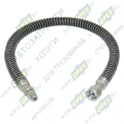 Шланг тормоз. ф17 L=700 Г=М20+К24/Ш=М12(на конус)+К14 тормозным камерам полуприцепа