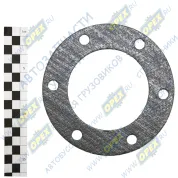 Прокладка приемной трубы к ТКР МАЗ (ф89х144х1,5 под чешку, 6 отв.,м/асбест)