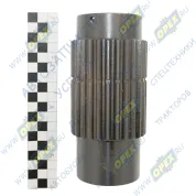 Вал отбора мощности, ф60 L=150, наруж.шлиц= 26/внутр.шлиц=18, проходной