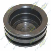 Заглушка (сталь) ф38х52, h=25, с 2 проточками С/И