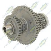 Вал промежуточный II (1-17) ф25,L=240,c шестер.и подш.в сб.