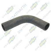 Шланг (патрубок) кривой (1 изг.) ф38х48 L=330 МТЗ-1025 радиатора верхний 100У Д-245