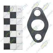 Прокладка (РТИ) ромбич. 54х32х3 2отв.d=11 1отв.d=20 насоса ГУРа