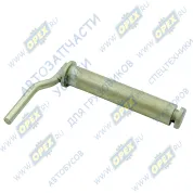 Шкворень (сталь) ф30 L=180 с проточкой и 1отв. под шплинт