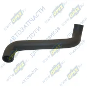 Шланг (патрубок) кривой (3 изг.) ф38х48 L=500 радиатора нижний Валдай Некст