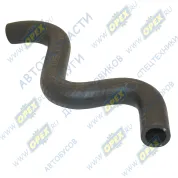 Шланг (патрубок) кривой (3 изг.) ф20х29 L=380 отопителя Газель Бизнес отводящий