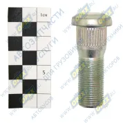 Болт С/И М18х56х1,5 Р=32 , кругл. шляпка (шпилька) ступицы заднего колеса Газель Некст 4,6т.
