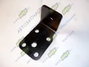 Кронштейн передней опоры (подушки) двигателя (сталь) L=210х83 5отв.ф14,1отв.ф16,Г-образ. ГАЗ-33081,3309,33104, Валдай (дв.ММЗ Д-245)