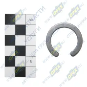 Кольцо стопор. наружн.(на вал) без ушек ф25х35х2 ГОСТ 13940-86 ведущей шестерни заднего моста ГАЗ-3307,3309,33104,Валдай