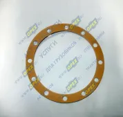 Прокладка ф160х200; 12отв.ф11, цапфы корпуса поворотного кулака ГАЗ-66,3308 (0х0х2)