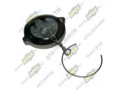 Пробка (крышка) топливного бака ф72 h=21 с цепочкой,металл Газель (дв.ЗМЗ-40522) (80х70х35)