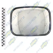 Зеркало боковое КАМАЗ,МАЗ широкоугольное сферическое (250х180) без обогрева (дополнит.)