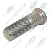 Болт С/И М22х62х1,5 Р=38 , кругл.шляпка с лыской (шпилька) ступицы переднего колеса ГАЗон Некст