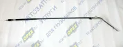 Трос ручного тормоза задний левый ГАЗ-3307 ф5 L=1500 с наконечником,кронштейном,в оплетке (821х0х0)