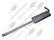 Глушитель ГАЗ-330232,330202,330252,Газель Бизнес Евро-3 длинная база (дв.УМЗ-4216,Chrysler)