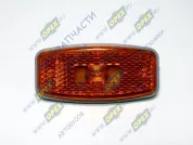 Фонарь габаритный светодиод 12/24в (колодка овальная AMP) на защелках