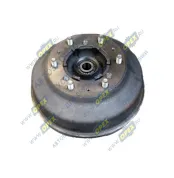 Ступица левая ГАЗ-3307,3309 переднего колеса в сборе под АБС с тормозным барабаном и подшипниками