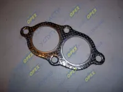 Прокладка (м/асбест) приемной трубы Газель (дв.ЗМЗ-406,40522,40524) УАЗ Патриот (дв.ЗМЗ-409) С/Ф 82х165; фвнутр=51/51; 4отв.ф11