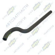 Шланг (патрубок) кривой (2 изг.) ф20х29 L=590 дополнительного отопителя Газель,Соболь