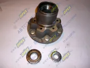 Ступица переднего колеса в сборе с подшипником Газель без кольца